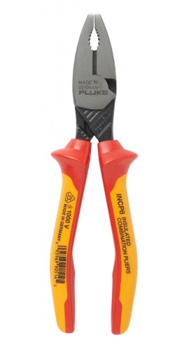 Fluke – Fluke INCP8 Insulated Heavy Duty Linesman Combination Pliers, 1000 V