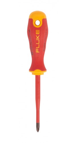 Fluke – Fluke IPHS2 Insulated Philips Screwdriver #2, 4″, 1000 V