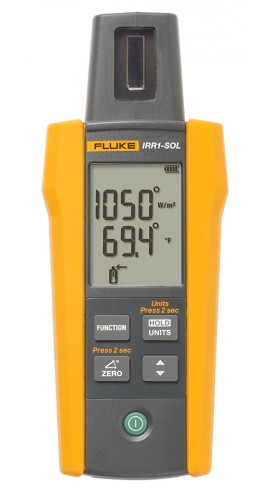 Fluke – Fluke IRR1-SOL Solar Irradiance Meter, 0 to 1400 W/m2