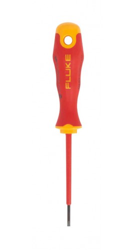 Fluke – Fluke ISLS3 Insulated Slotted Screwdriver, 0.09 x 3″, 1000 V