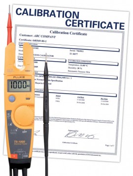 Fluke – Fluke T5-1000-NIST 1000V Electrical Tester, includes Traceable Calibration Certificate