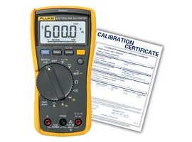 Fluke – Fluke 117-NIST Multimeter with non contact voltage for electricians,  includes Traceable Calibration Certificate