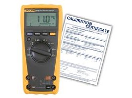 Fluke – Fluke 179/EFSP-NIST True RMS Digital Multimeter with built-in thermometer, includes Traceable Calibration Certificate