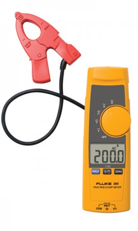 Fluke – Fluke 365 Detachable Jaw True RMS AC/DC Clamp Meter, 200 A