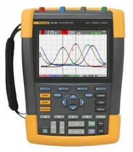 Fluke – Fluke 190-504/FPC Color ScopeMeter with one-year Premium Care, 500 MHz, 4-channel